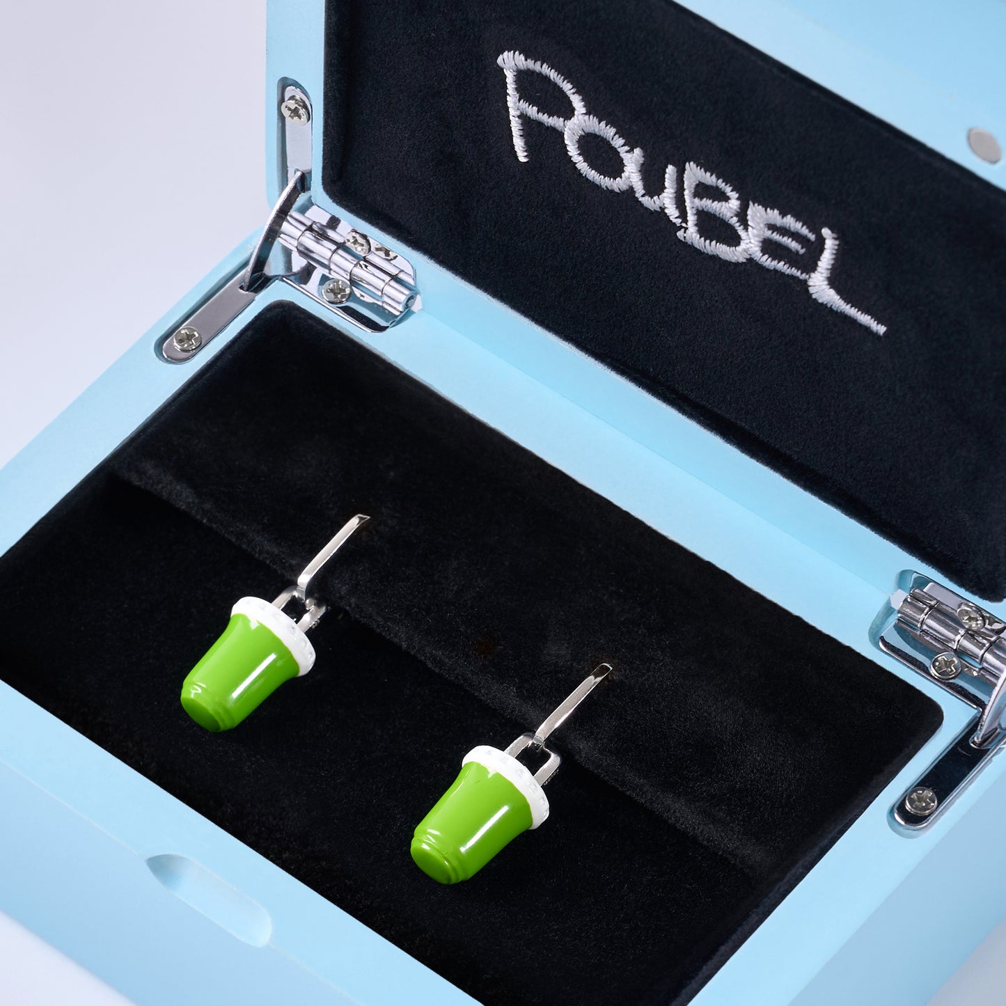 Iced Matcha Pendant Earrings
