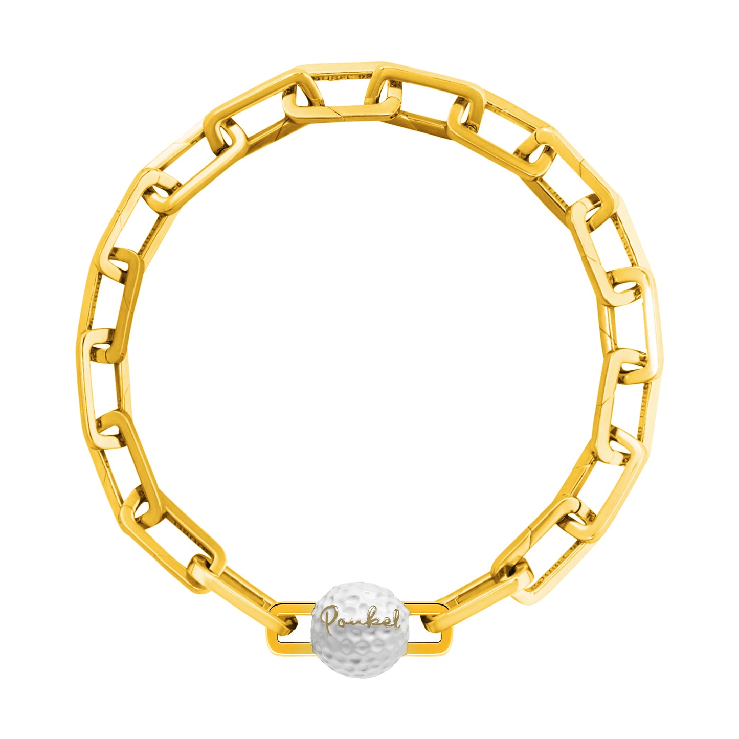 Golf Ball Charm (Gold)