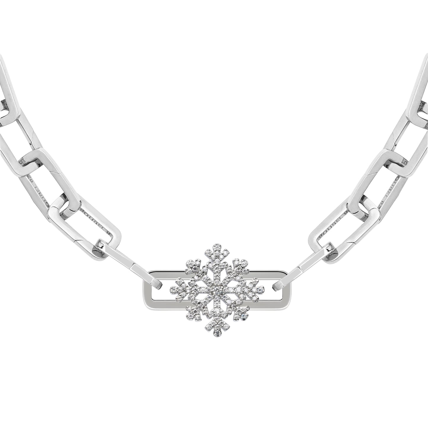Snowflake Stoneset Charm