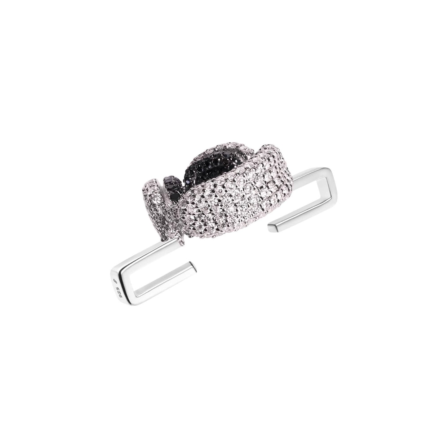 Headphones Stoneset Whoop Charm