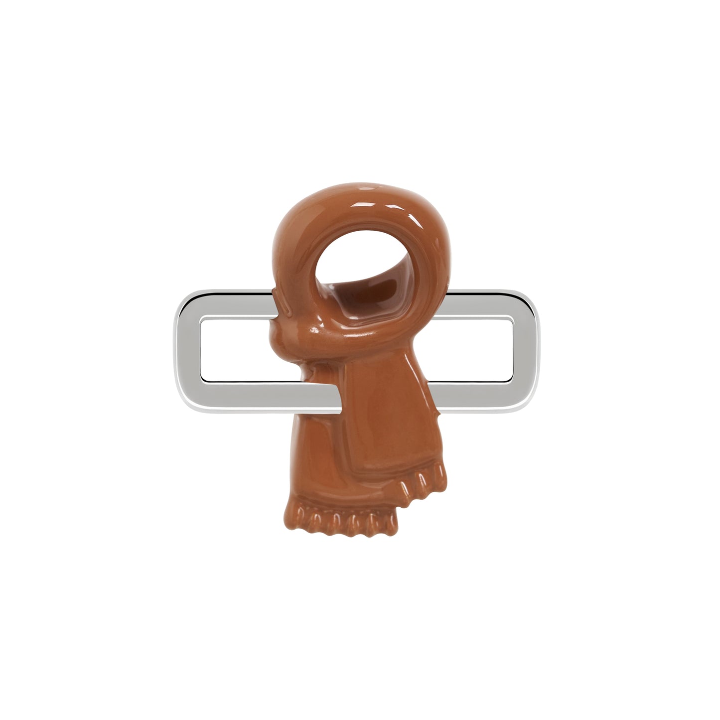 Scarf Charm (Beige)