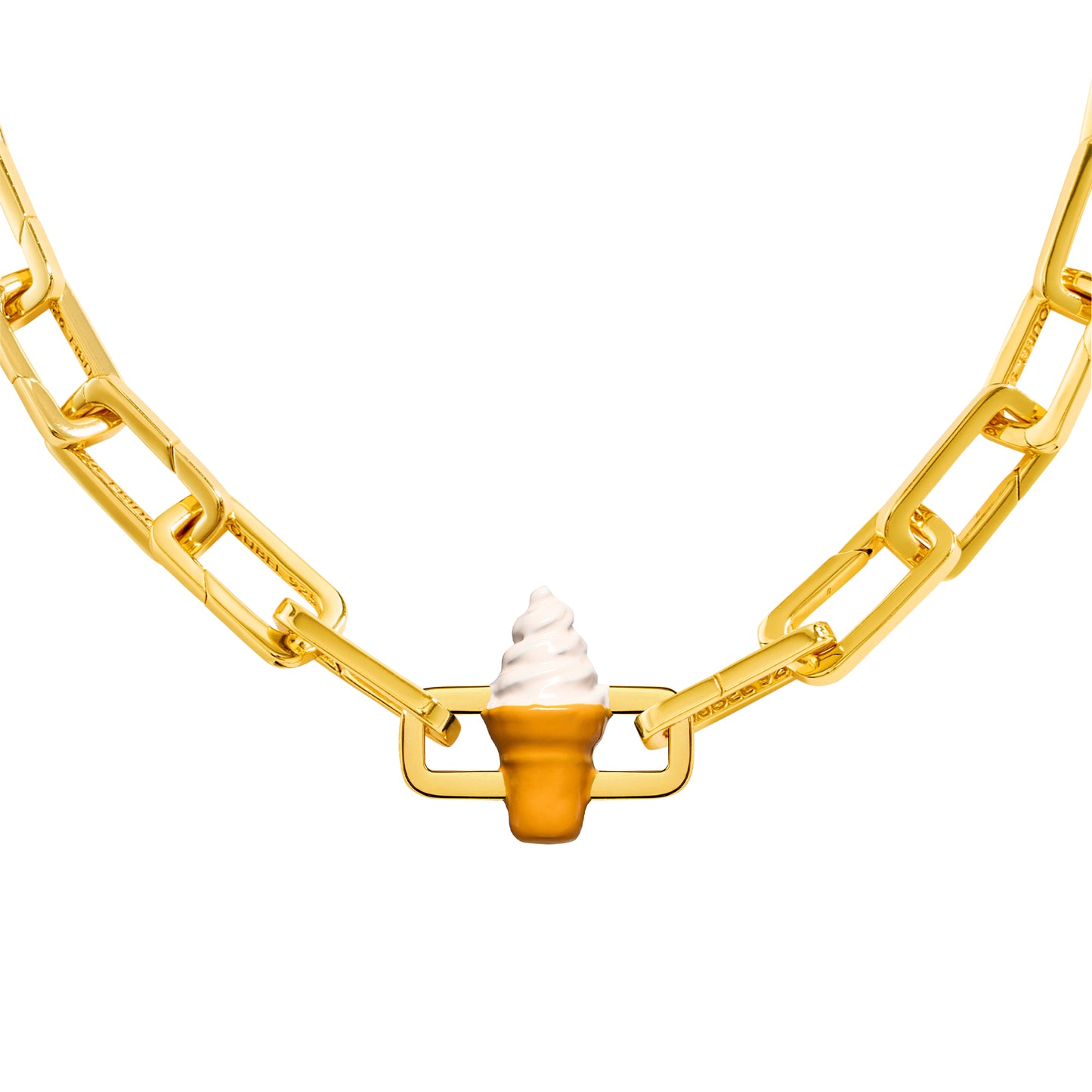 Ice Cream Charm (Gold)