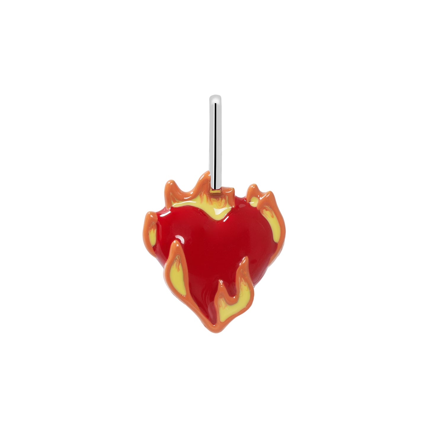 Heart On Fire Pendant