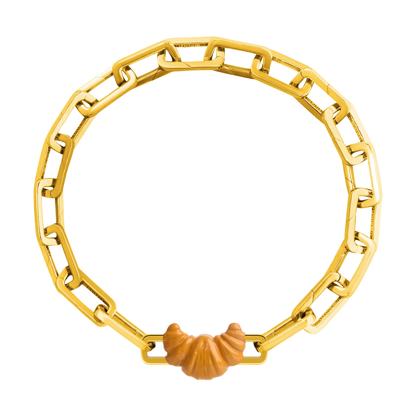 Croissant Charm (Gold)