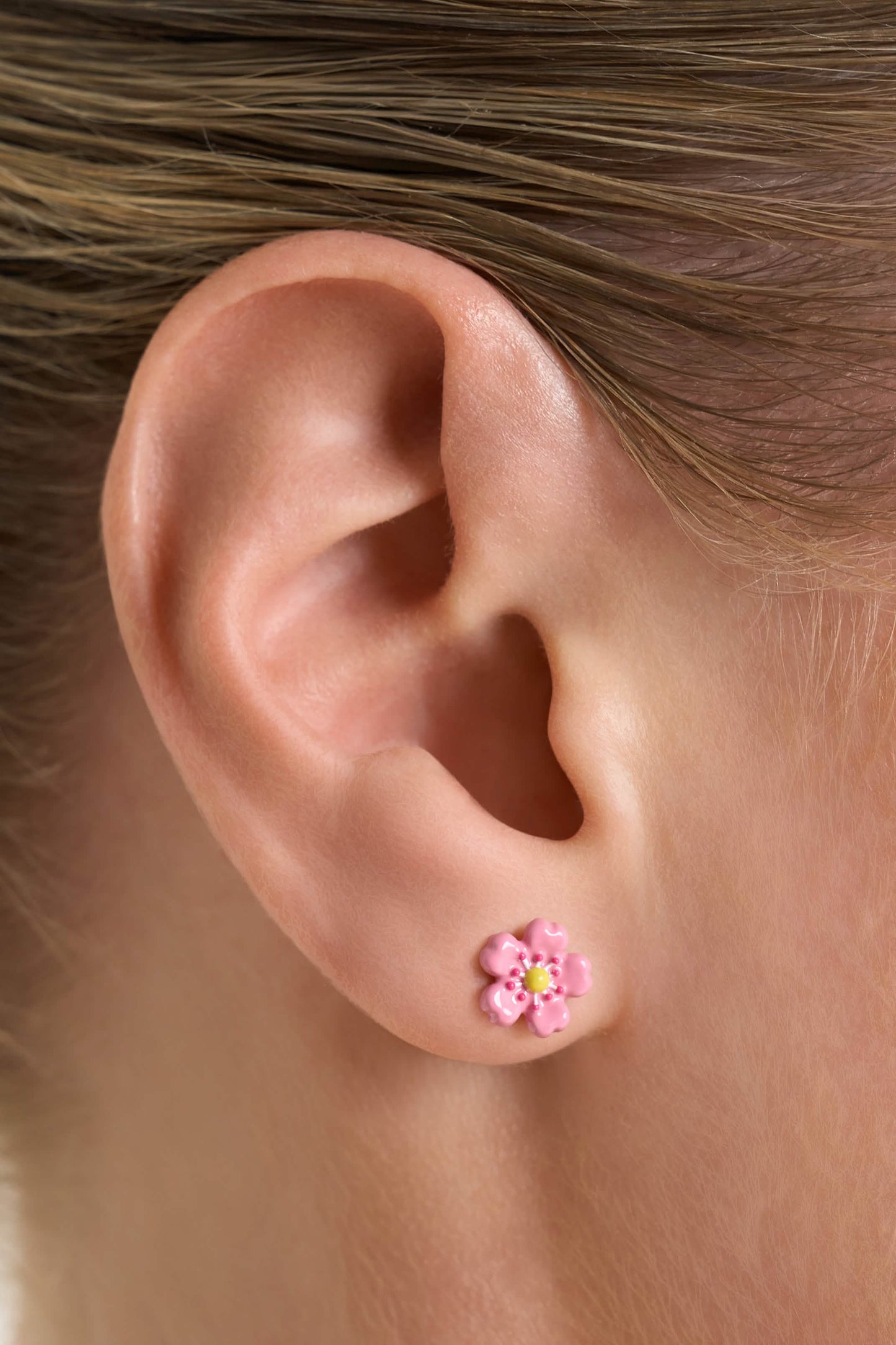 Fleur Rose Studs