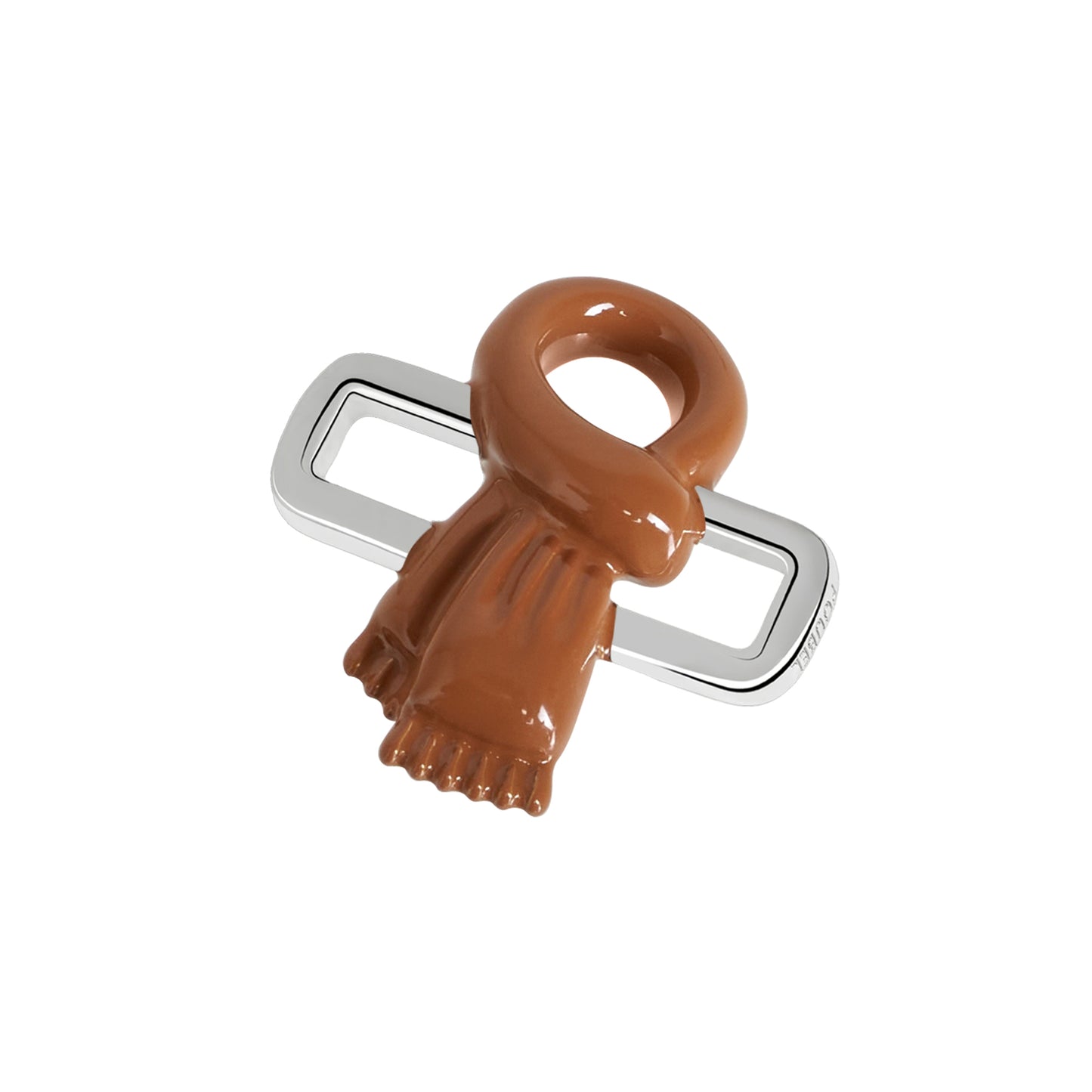 Scarf Charm (Beige)