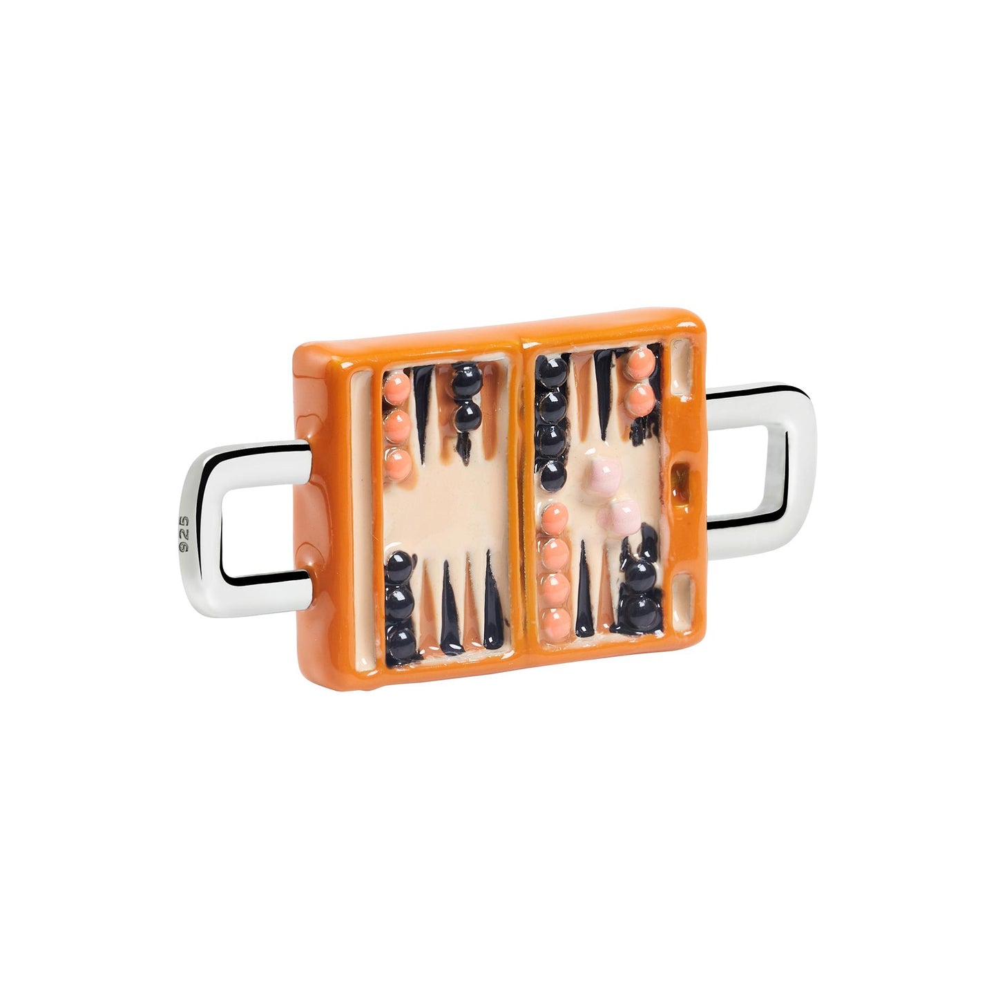 Backgammon Charm