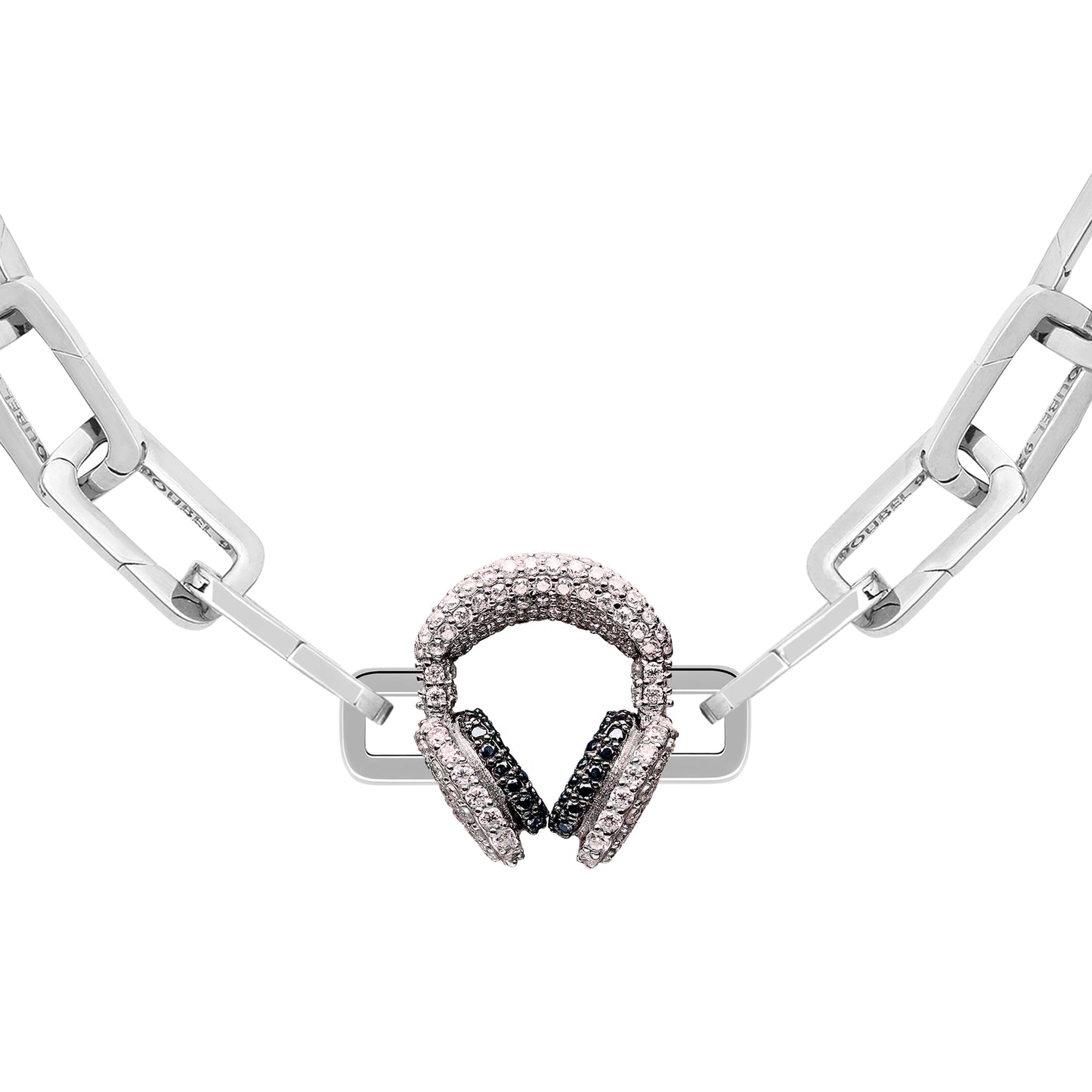 Headphones Stoneset Charm