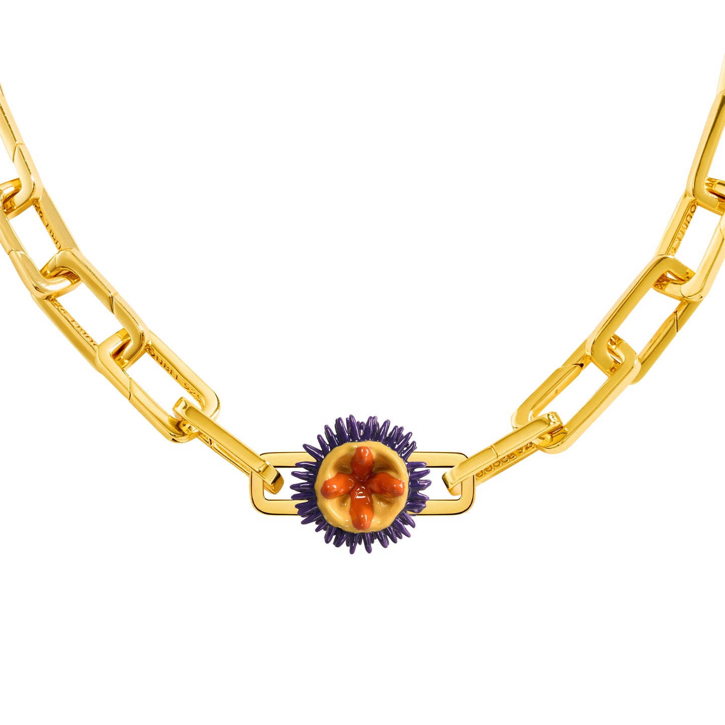 Sea Urchin Charm (Gold)