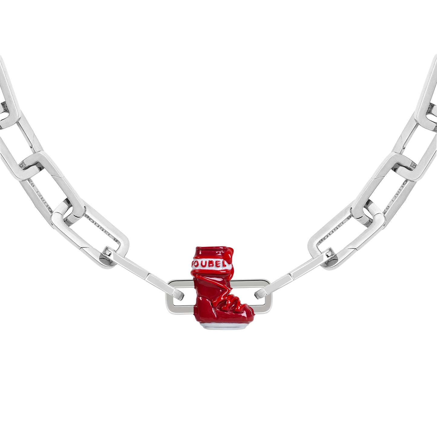 Snowboot Charm (Red)