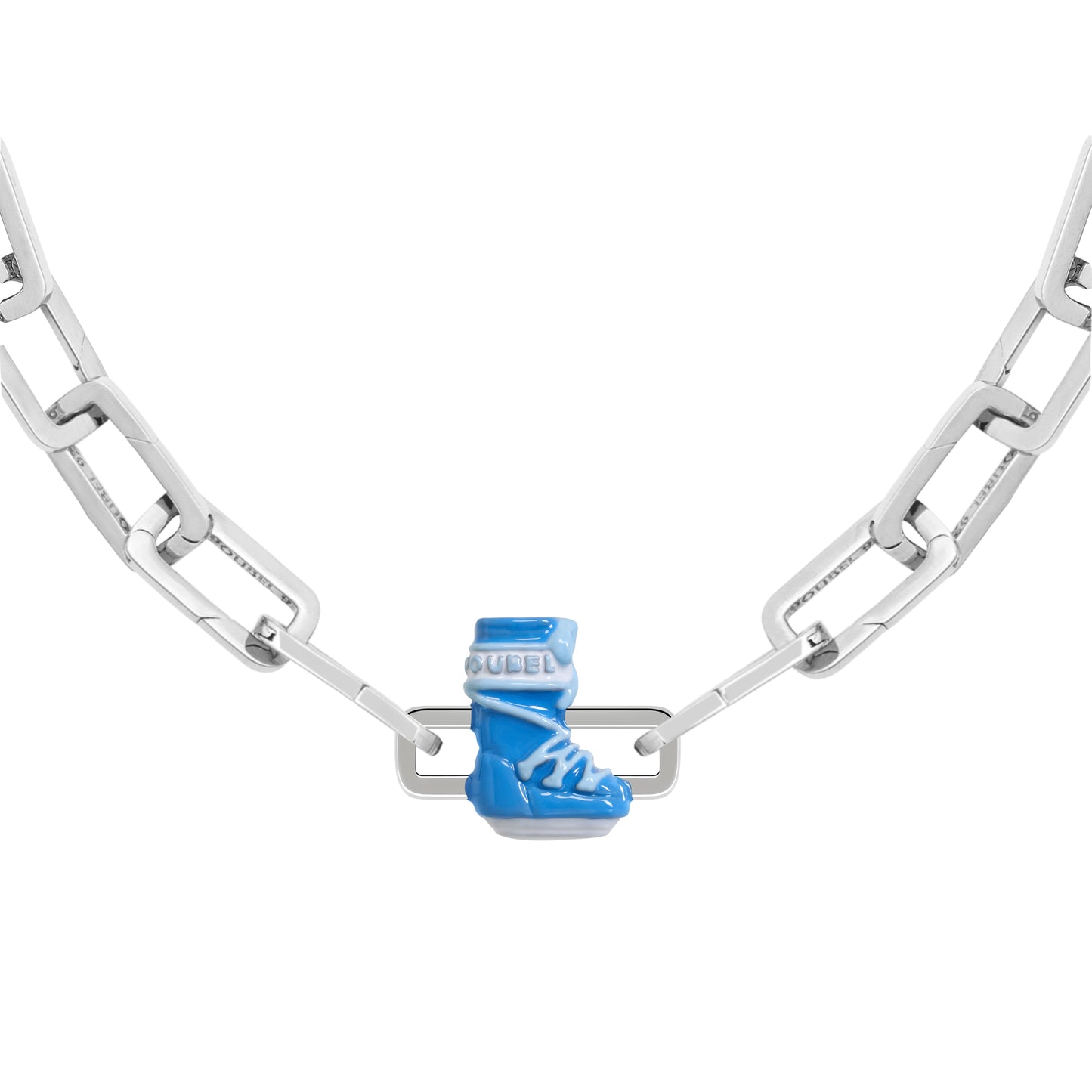 Snowboot Charm (Blue)