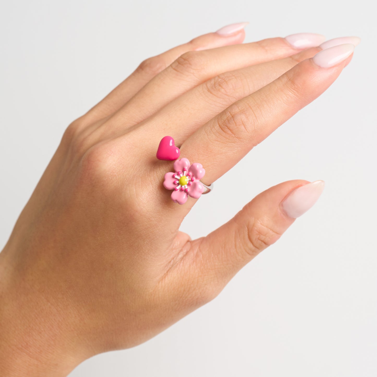 Fleur Rose Spacer Ring