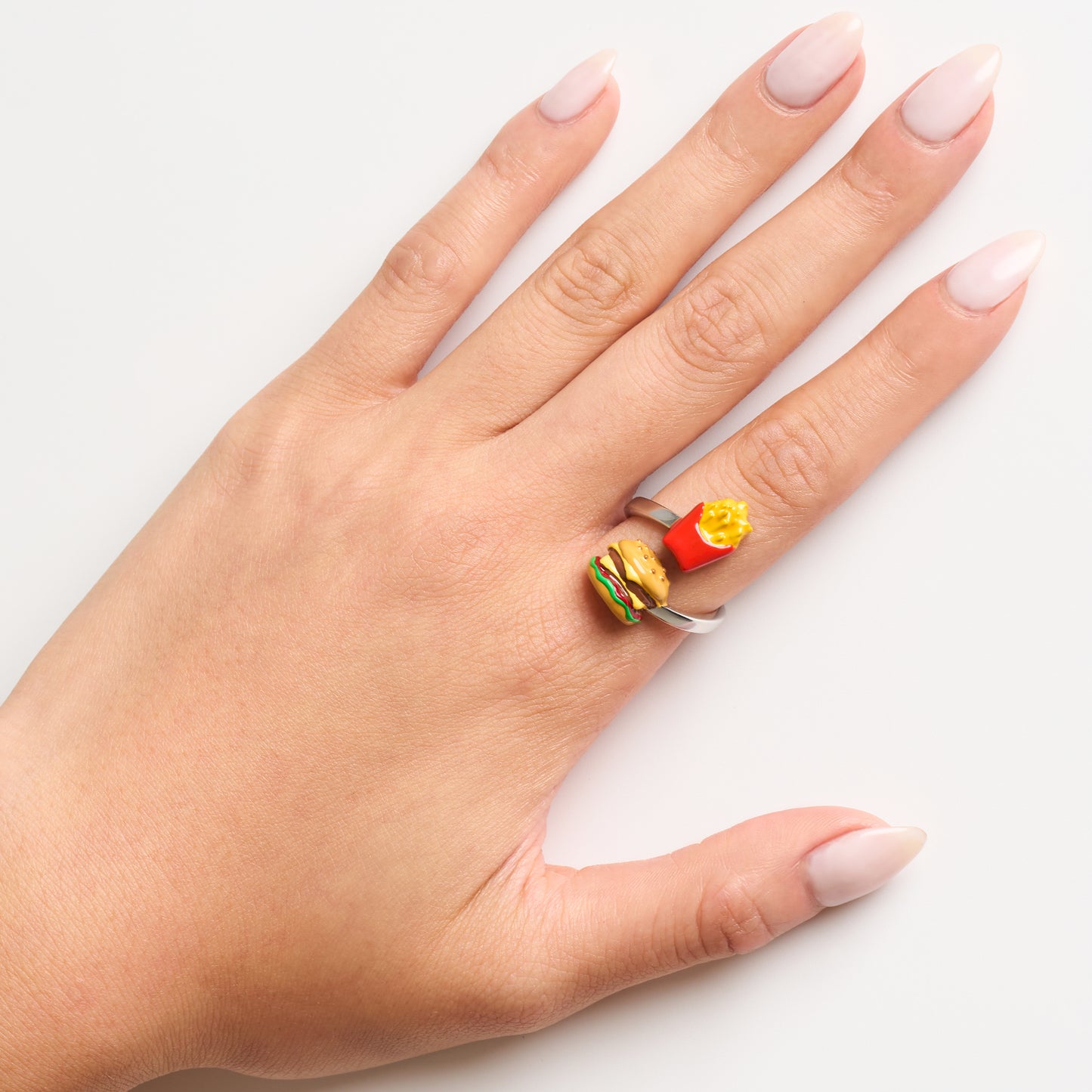 Burger & Fries Wrap Ring