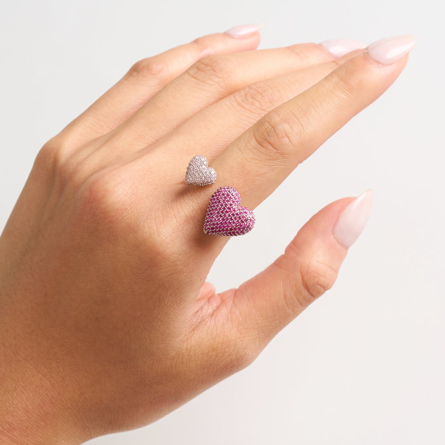 Love Stoneset Spacer Ring