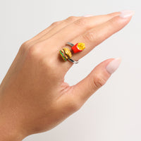 Burger & Fries Wrap Ring
