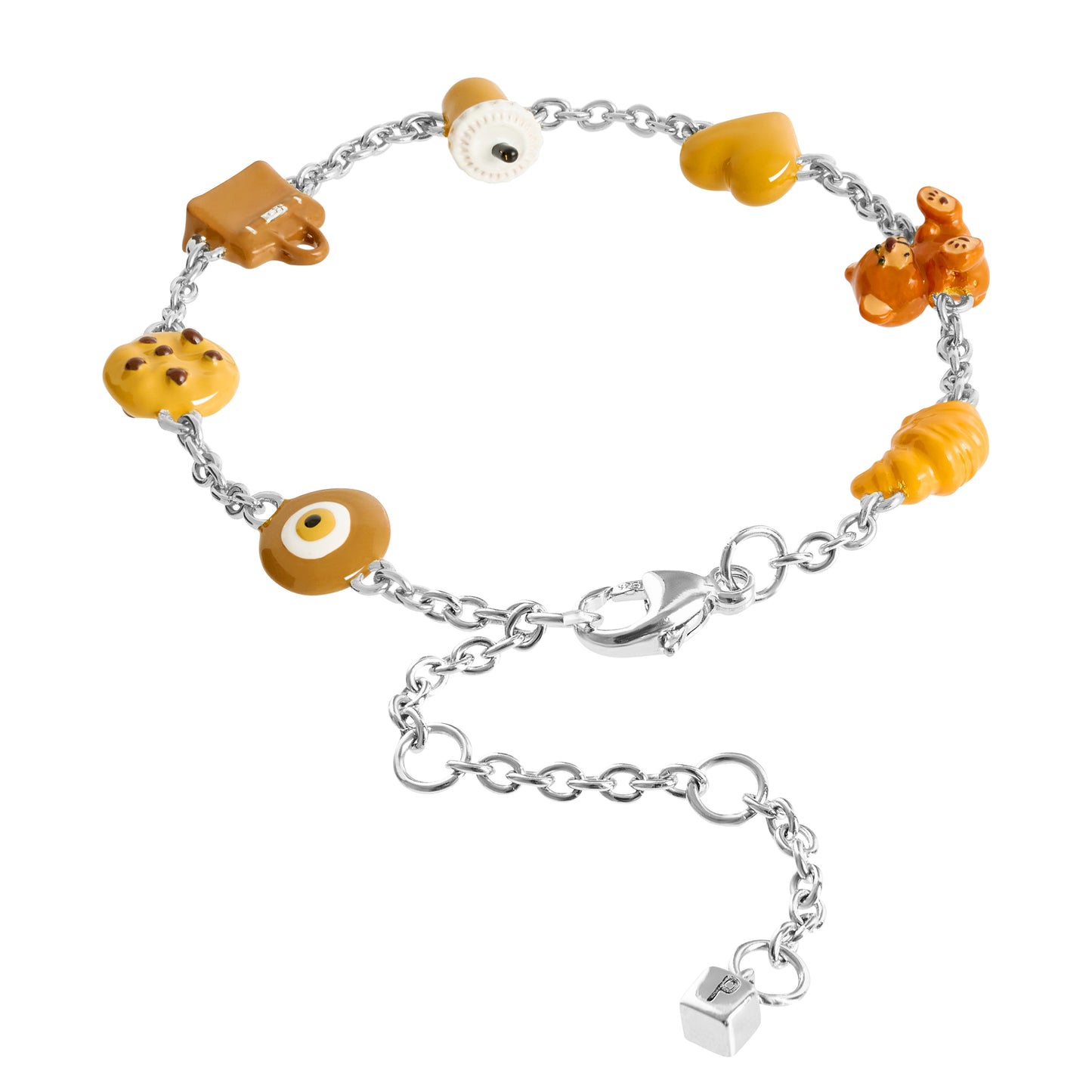 Caramel Mini Charm Bracelet