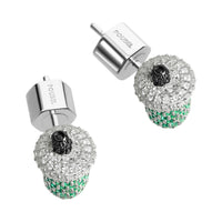 Iced Matcha Stoneset Studs