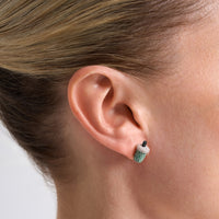 Iced Matcha Stoneset Studs