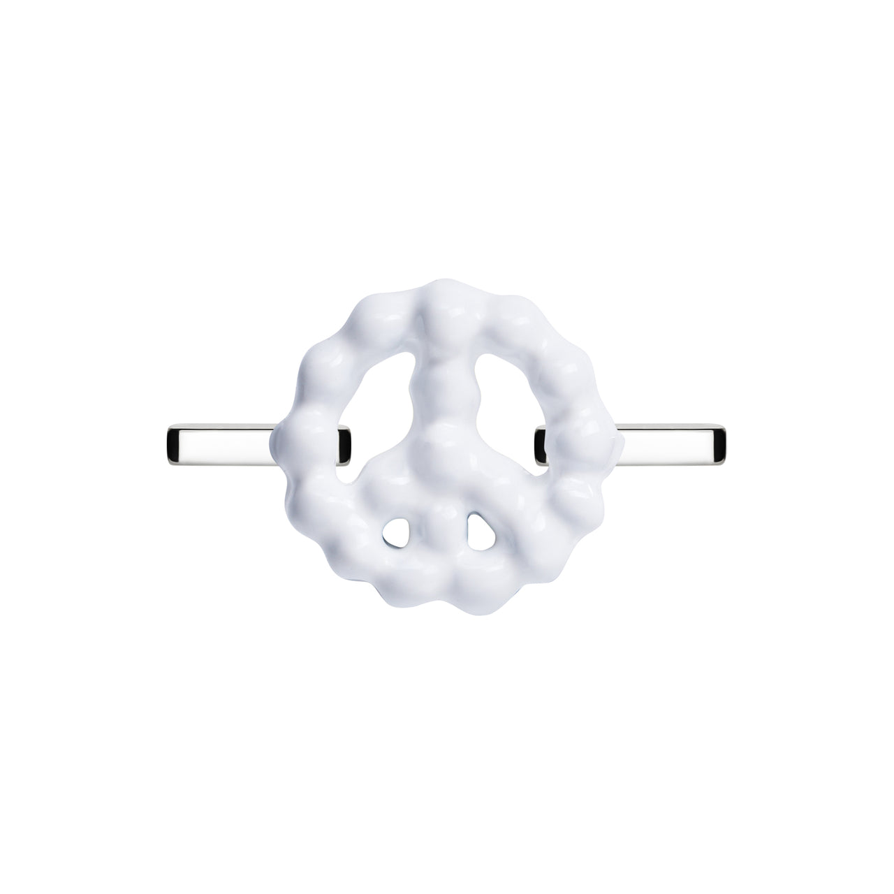 Cloud Peace Whoop Charm