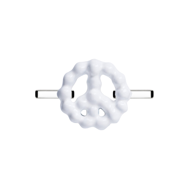 Cloud Peace Whoop Charm