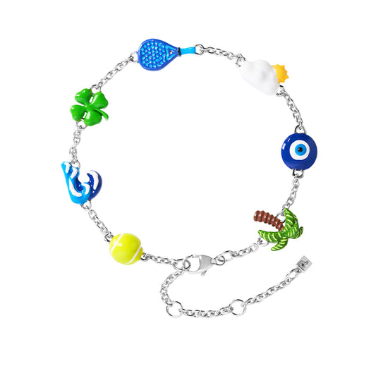 Riviera Mini Charm Bracelet