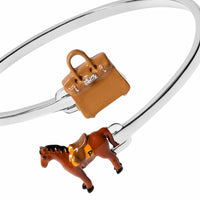 Horse & Bag Bangle