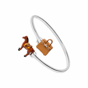 Horse & Bag Bangle