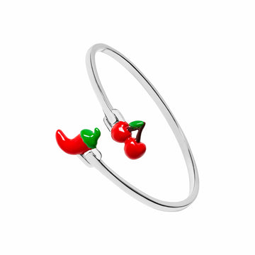 Cherry & Chilli Pepper Bangle