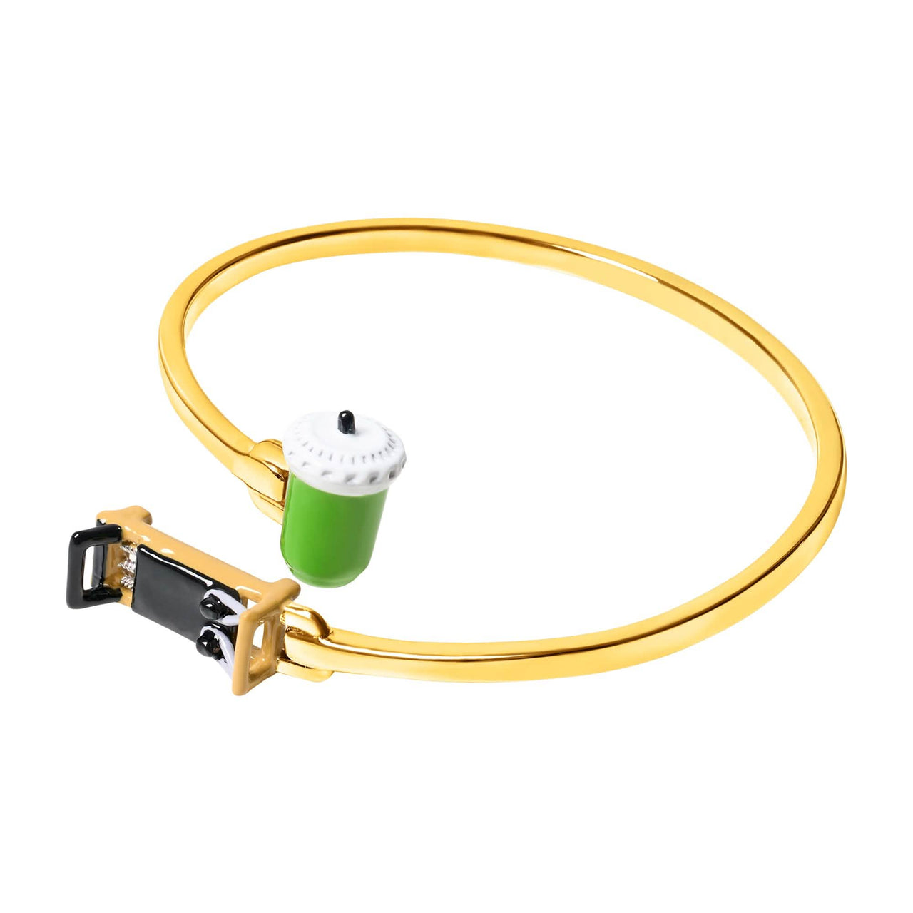 Iced Matcha & Pilates Bangle (Gold)
