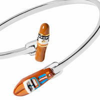 Cigar & Bateau Bangle