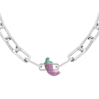 Chilli Pepper Stoneset Charm