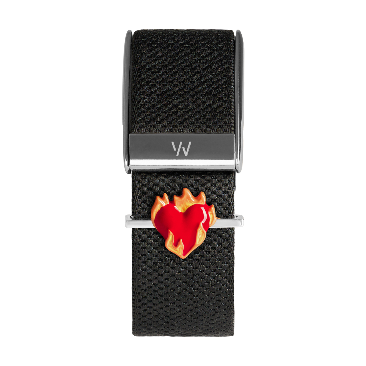 Heart-On-Fire Whoop Charm