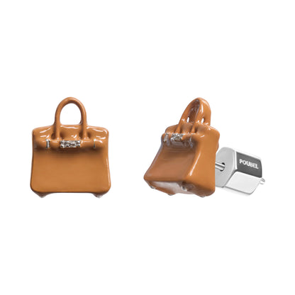 Bag Stud Earrings