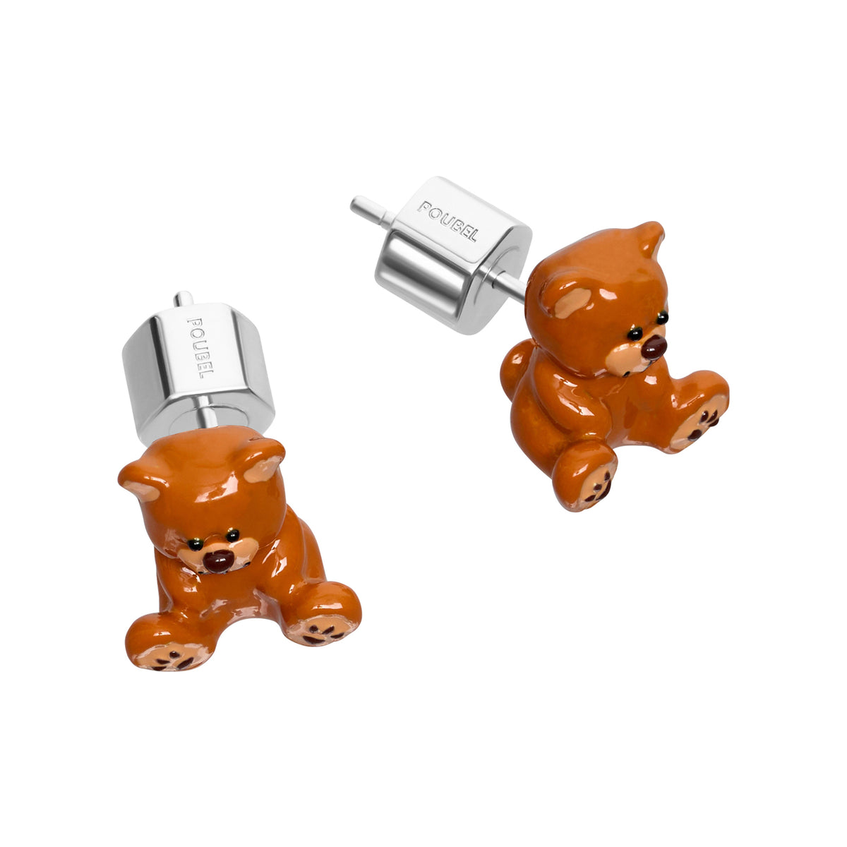 Teddy Bear Stud Earrings