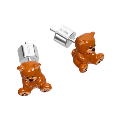 Teddy Bear Stud Earrings