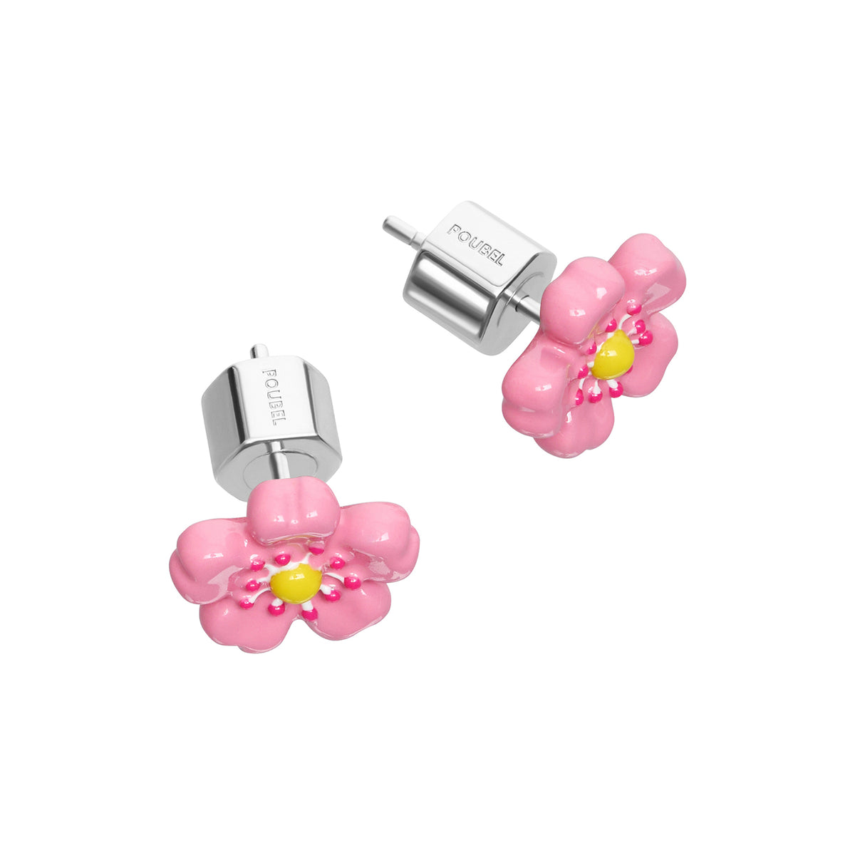 Fleur Rose Stud Earrings