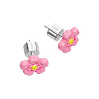 Fleur Rose Stud Earrings