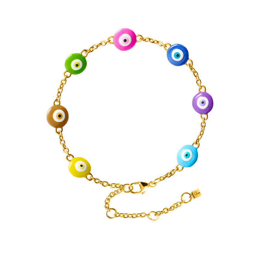 Protector Mini Charm Bracelet (Gold)