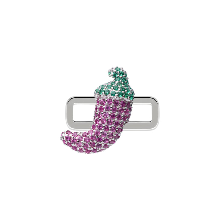 Chilli Pepper Stoneset Charm