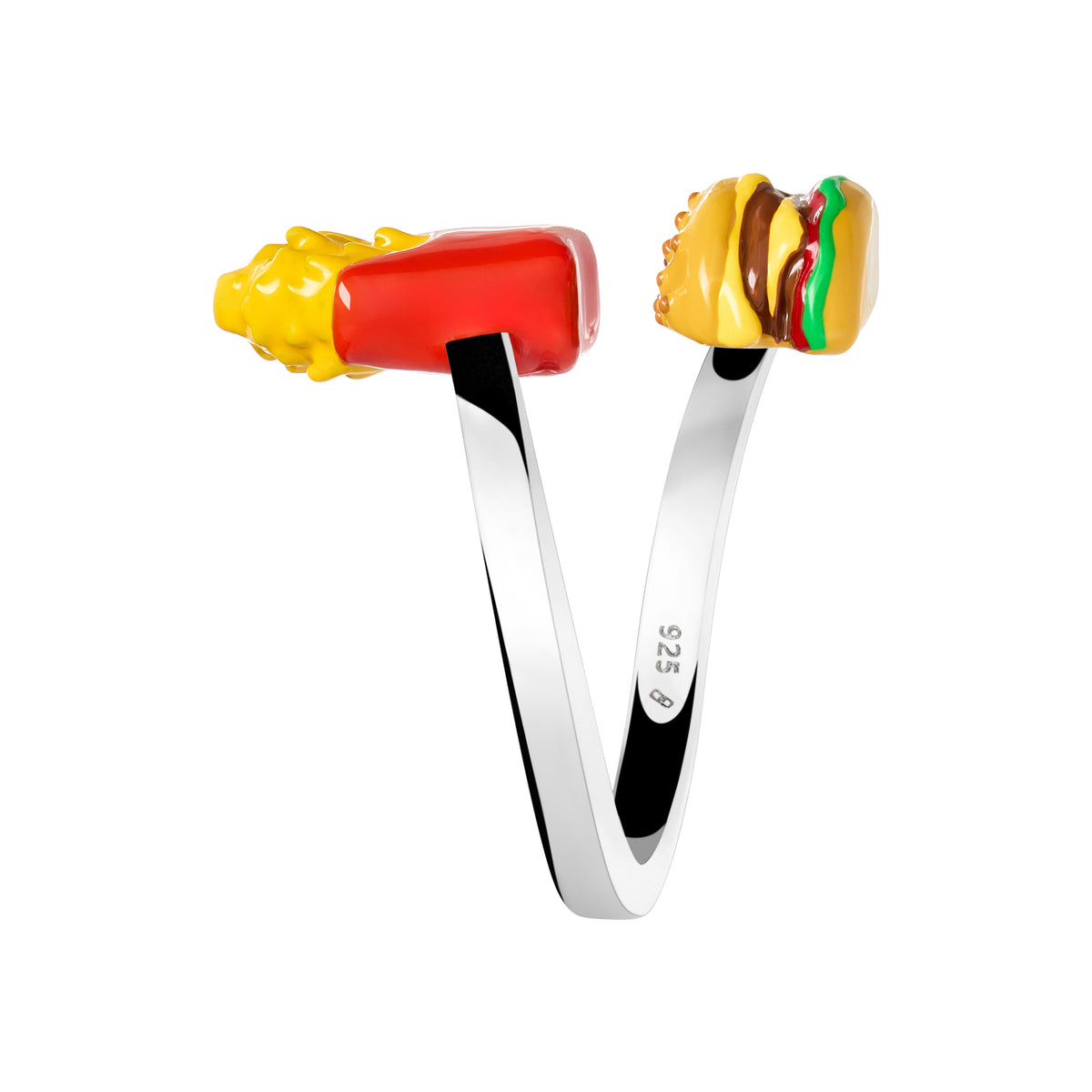 Burger & Fries Wrap Ring