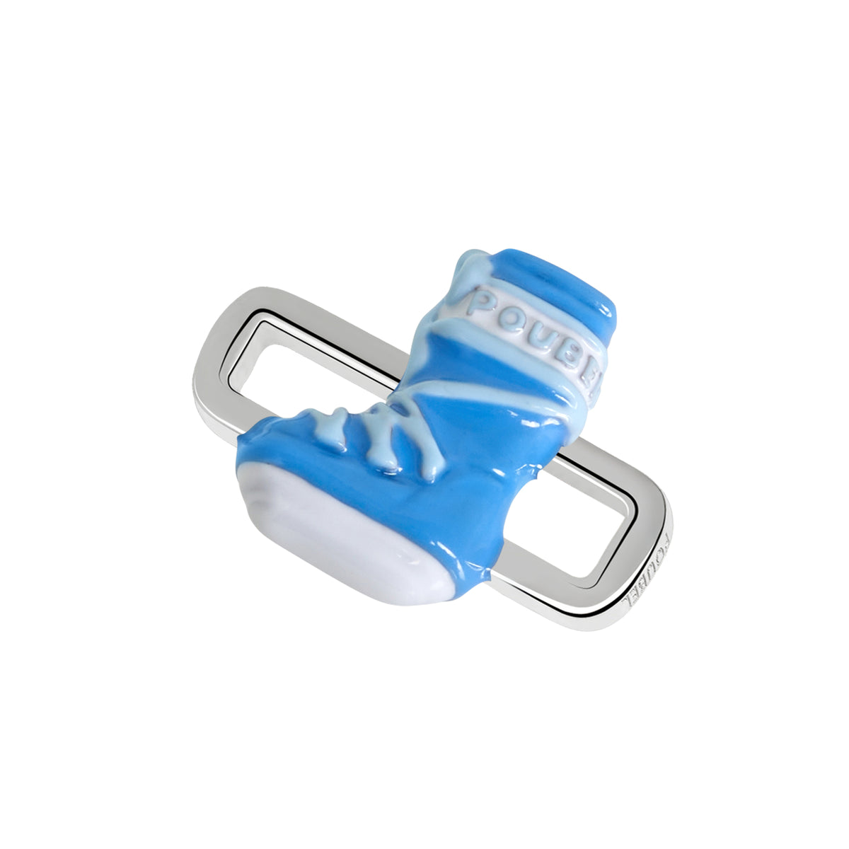 Snowboot Charm (Blue)