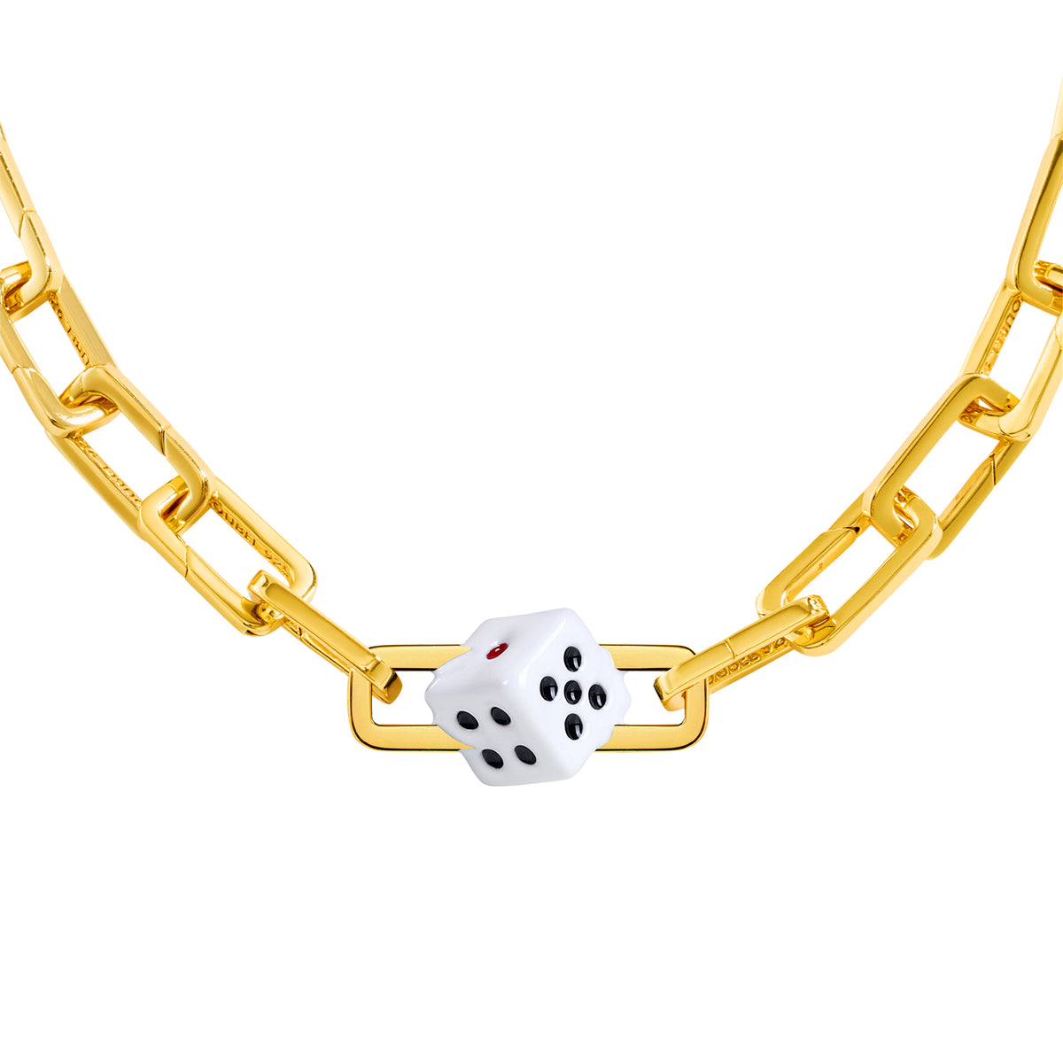 Dice Charm (Gold)