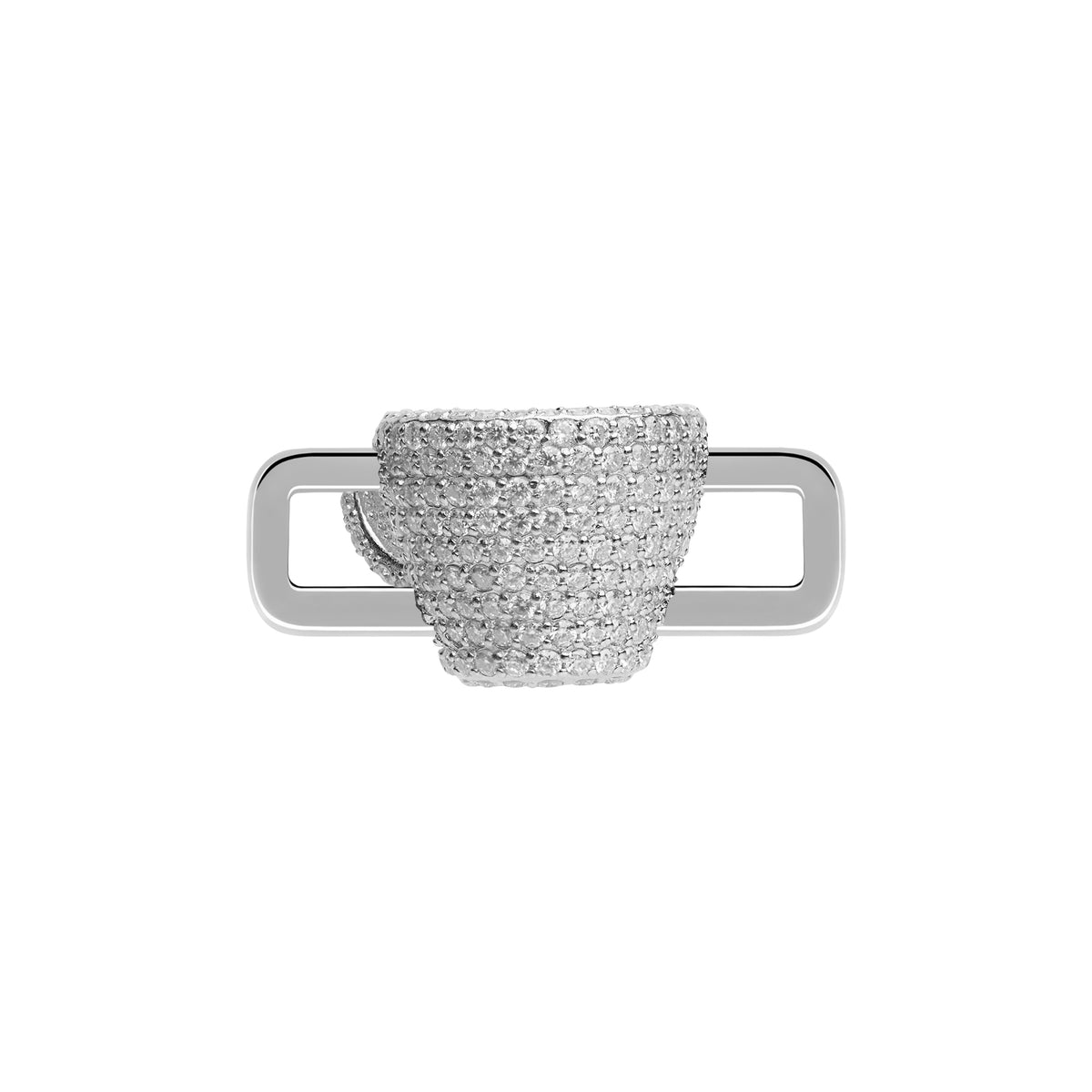 Espresso Stoneset Charm