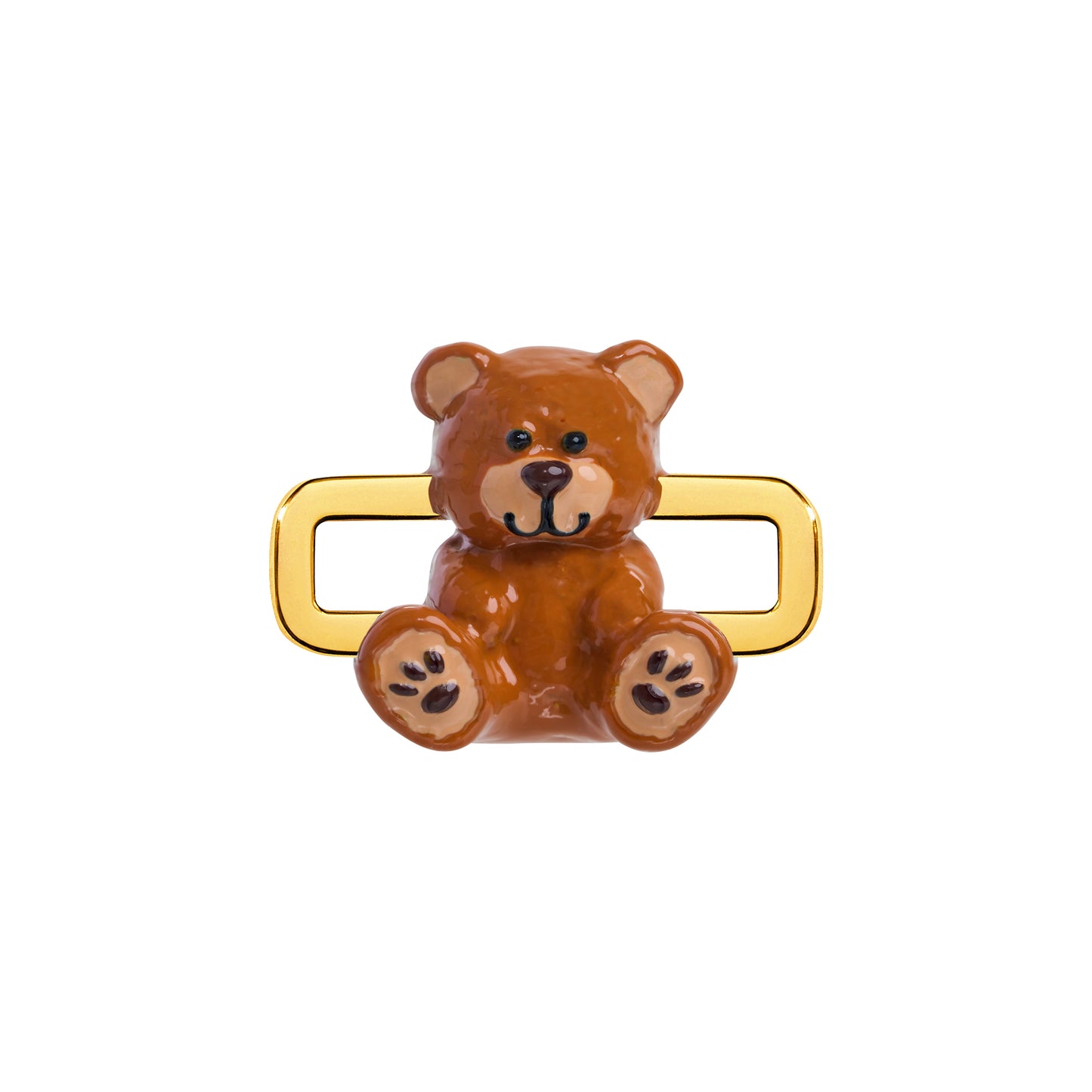 Teddy Bear Charm (Gold)