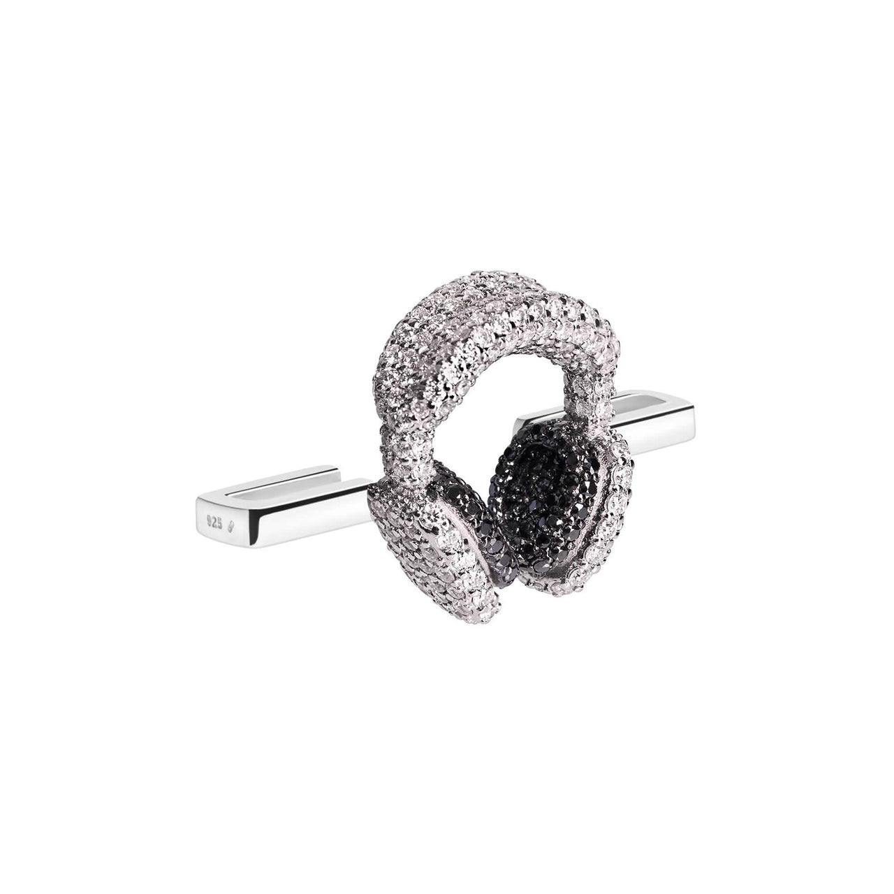 Headphones Stoneset Whoop Charm