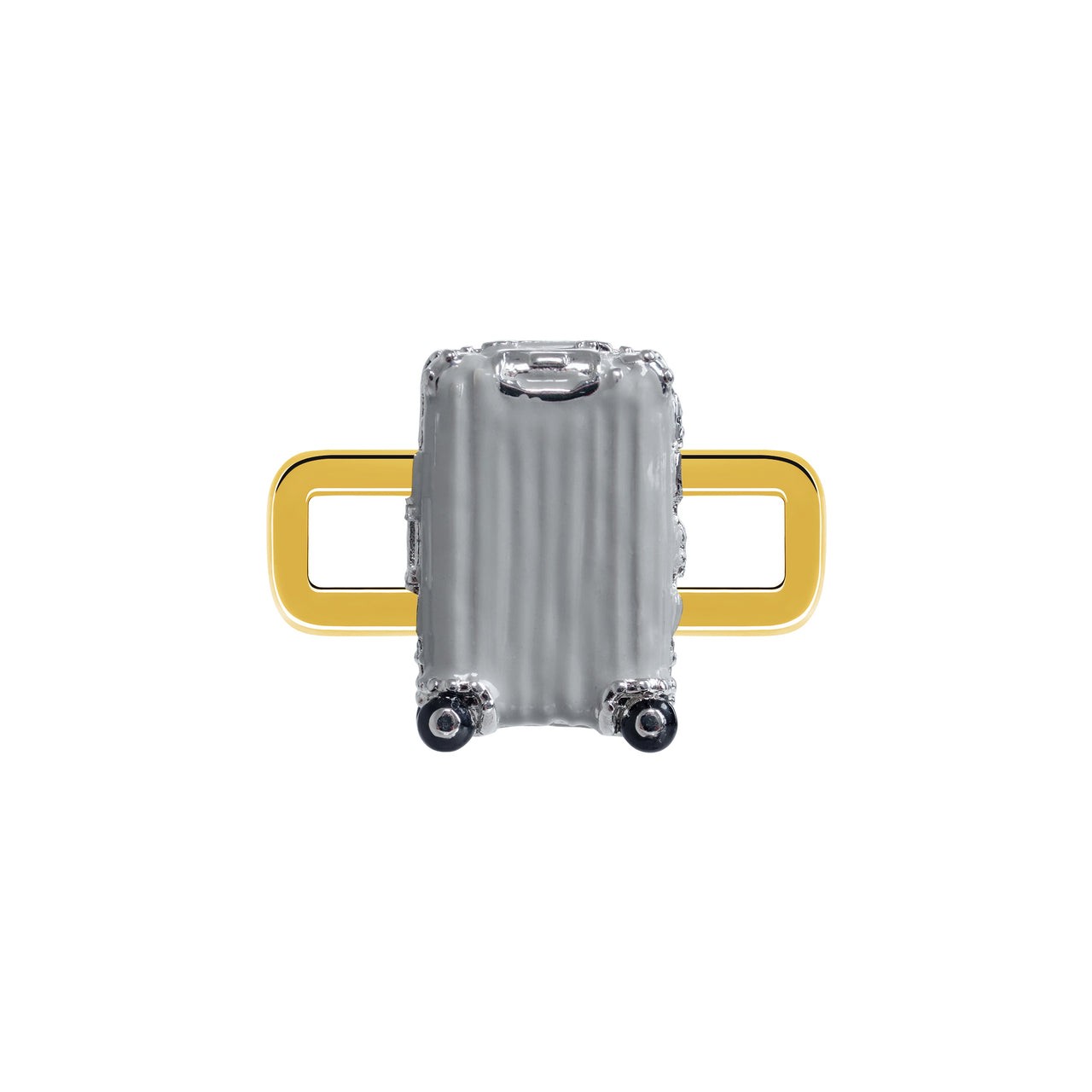 Suitcase Charm (Gold)