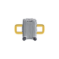 Suitcase Charm (Gold)
