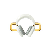 Headphones Charm (Gold)