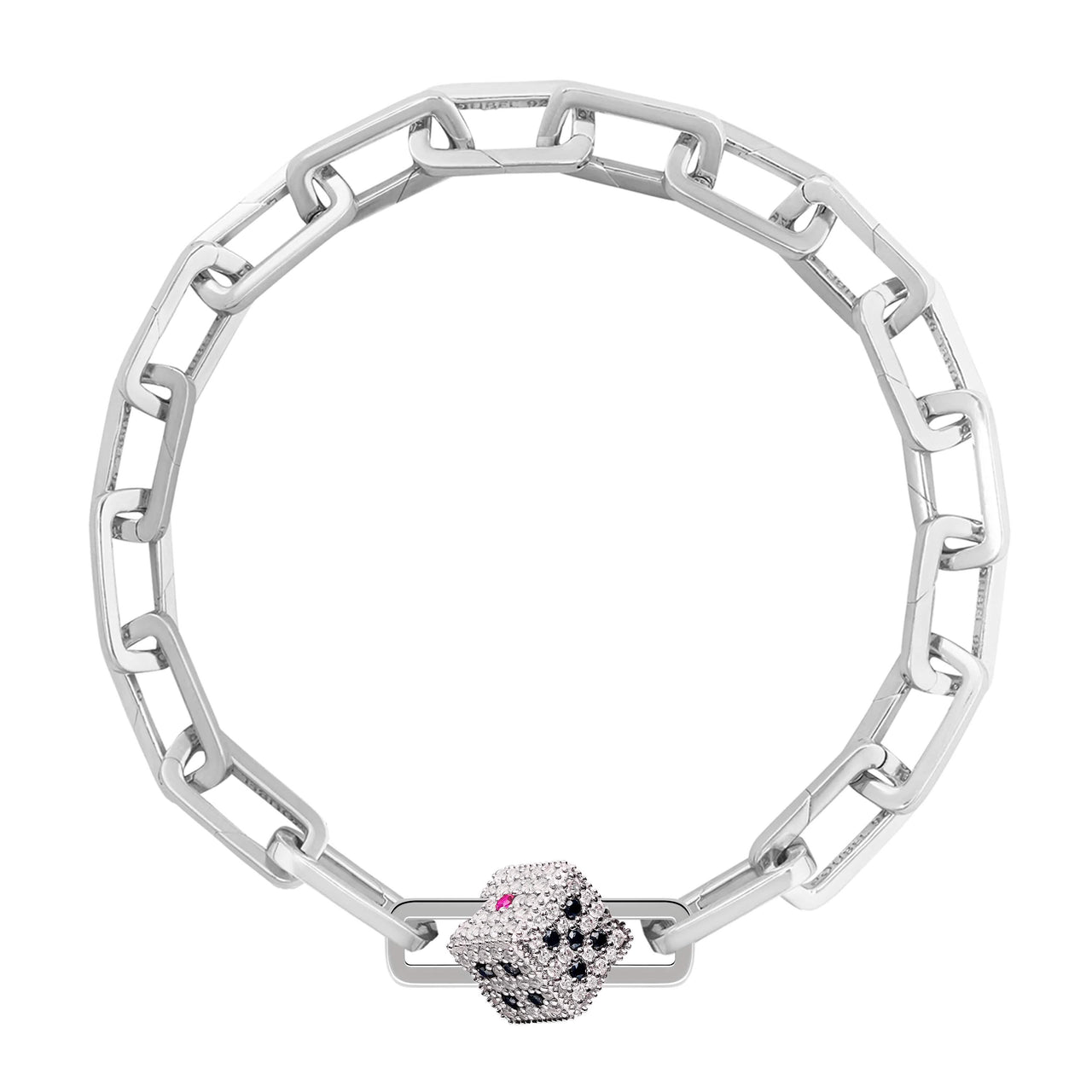 Dice Stoneset Charm