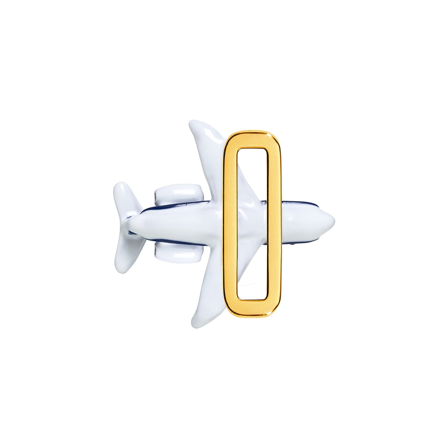 Jet Charm (Gold)